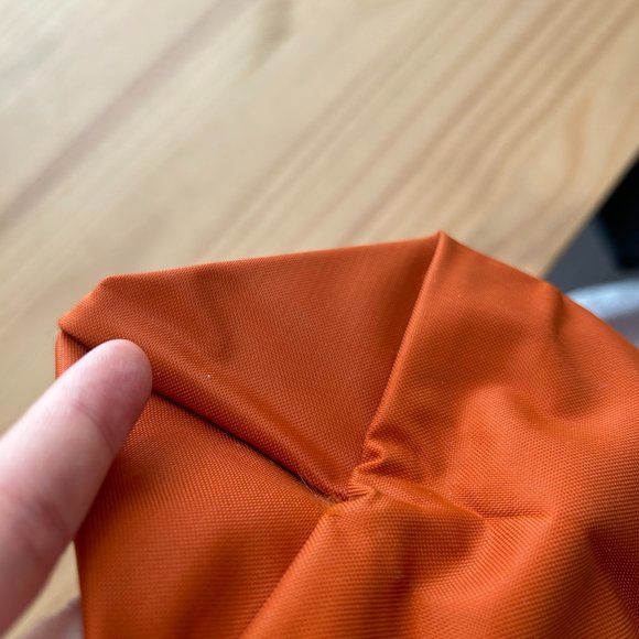 Longchamp Le Pliage | Orange Shoulder Tote Bag - Picture 10 of 13